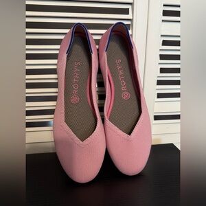 Rothy's Pink Flats 9.5